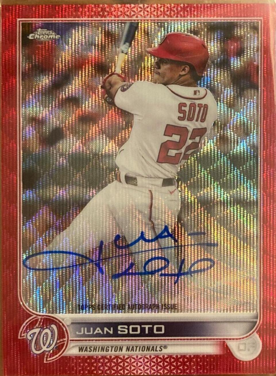Juan Soto [Red Wave] #CVA-JS