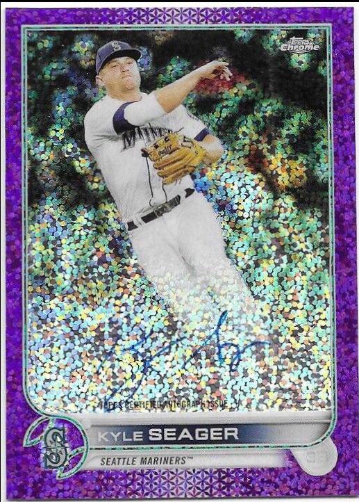 Kyle Seager [Purple Speckle] #CVA-KS