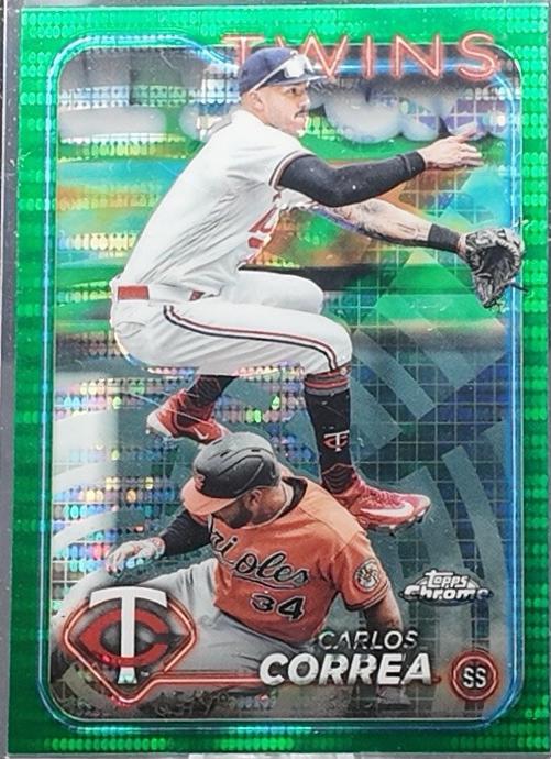 Carlos Correa [Sonar Green Refractor] #156