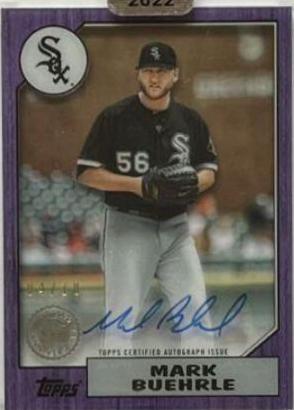 Mark Buehrle [Purple] #87TBA-MB
