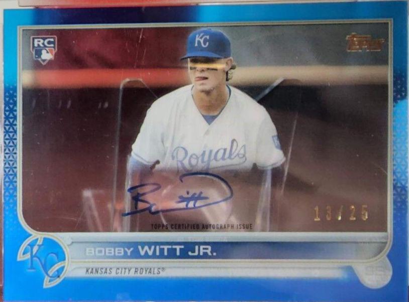 Bobby Witt Jr. [Blue] #CAA-BW