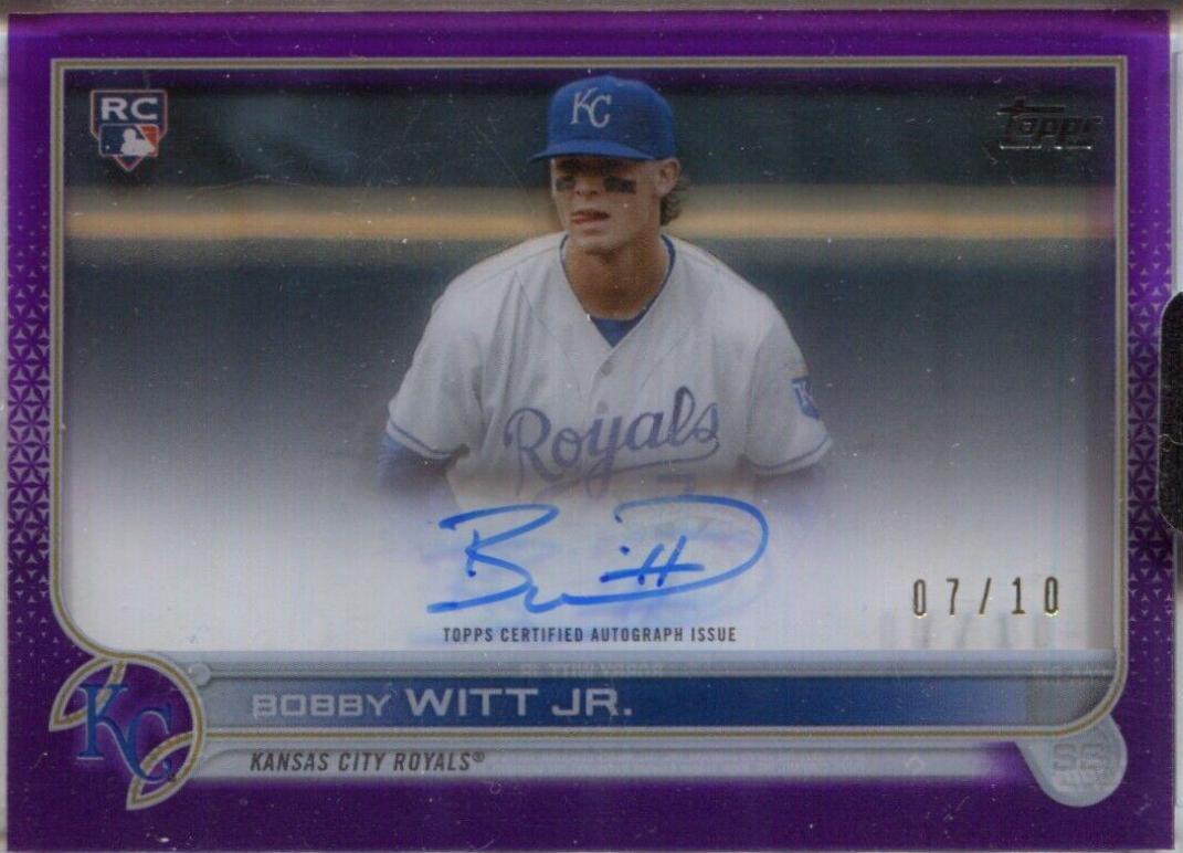 Bobby Witt Jr. [Purple] #CAA-BW