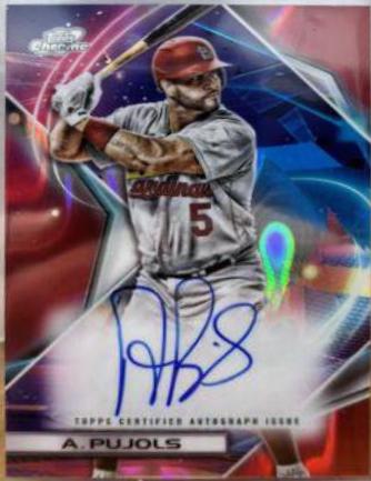 Albert Pujols [Red Flare] #CCA-AP