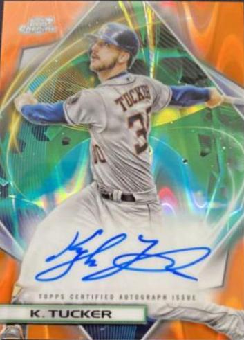 Kyle Tucker [Orange Galactic] #CCA-KT