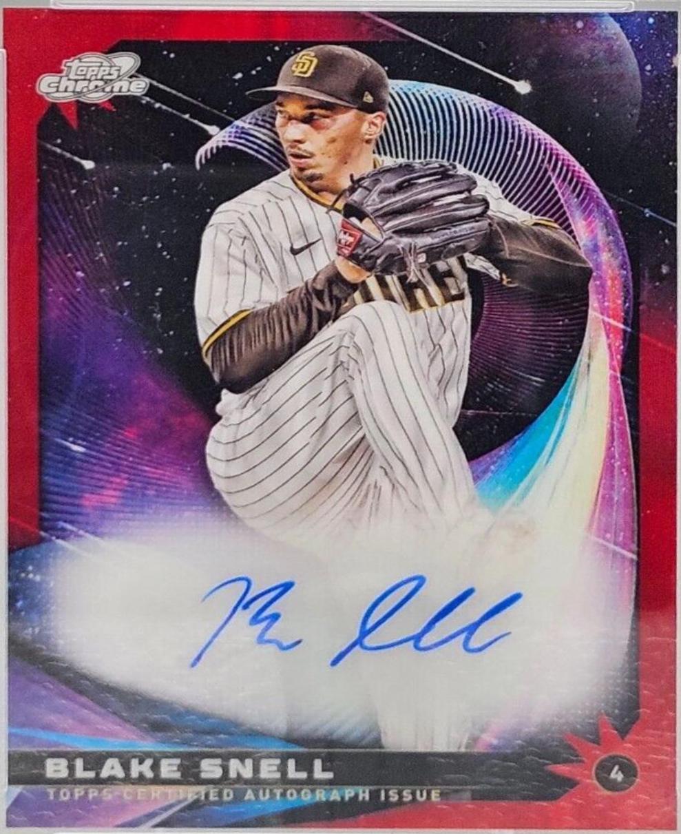 Blake Snell [Red Flare] #SGA-BS