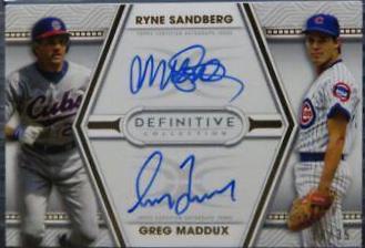 Greg Maddux, Ryne Sandberg #DAC-SMA