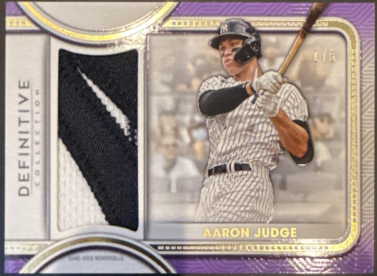 Aaron Judge [Purple] #DJR-AJU
