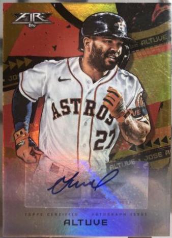 Jose Altuve [Gold] #FA-JA