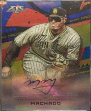 Manny Machado [Blue] #FA-MM