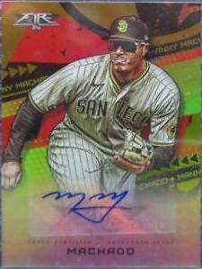 Manny Machado [Gold] #FA-MM