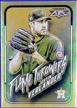 Justin Verlander #FT-6 Gold Minted #FT-6