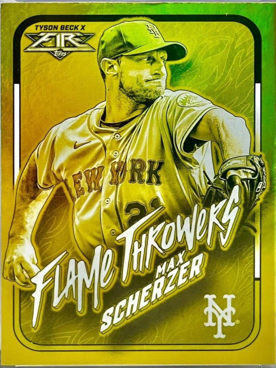 Max Sherzer [Gold Minted] #FT-4