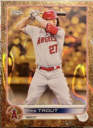 Mike Trout [Lava Gold] #1