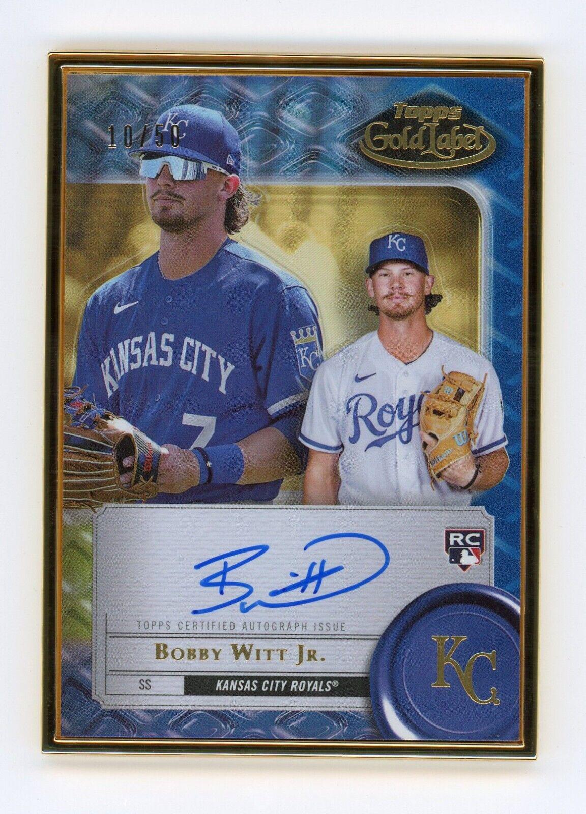 Bobby Witt Jr. [Blue] #FA-BWJ