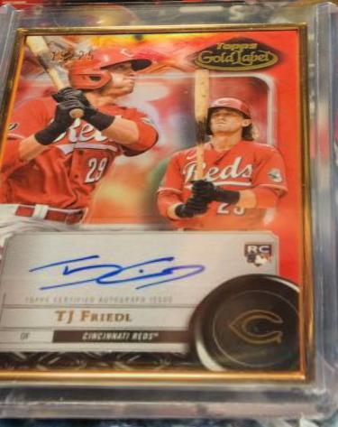 TJ Friedl [Red] #FA-TF
