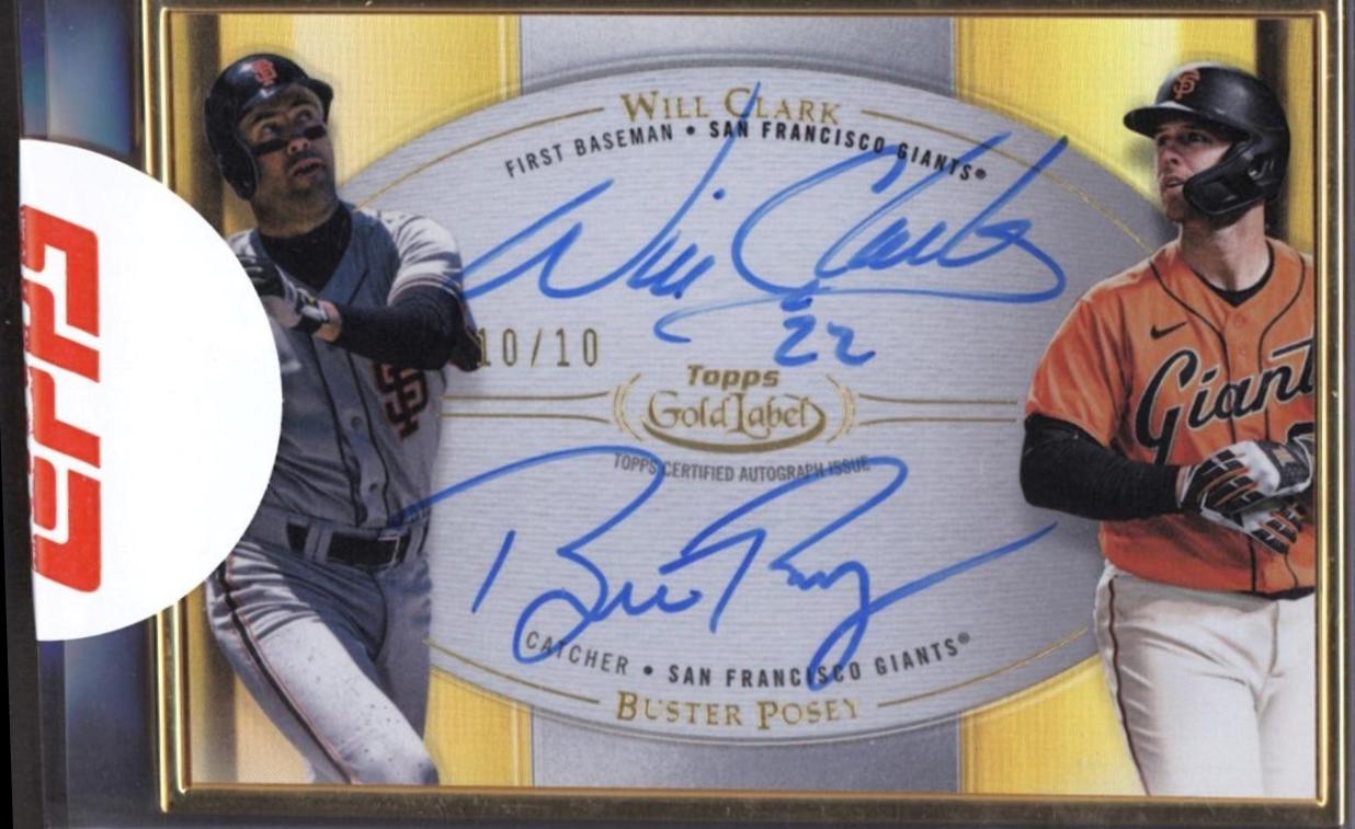 Will Clark, Buster Posey #FDA-CPO