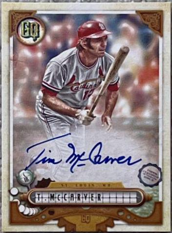 Tim McCarver [Missing Black Plate] #GQA-TM