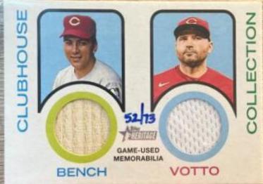 Johnny Bench, Joey Votto #CCD-BV