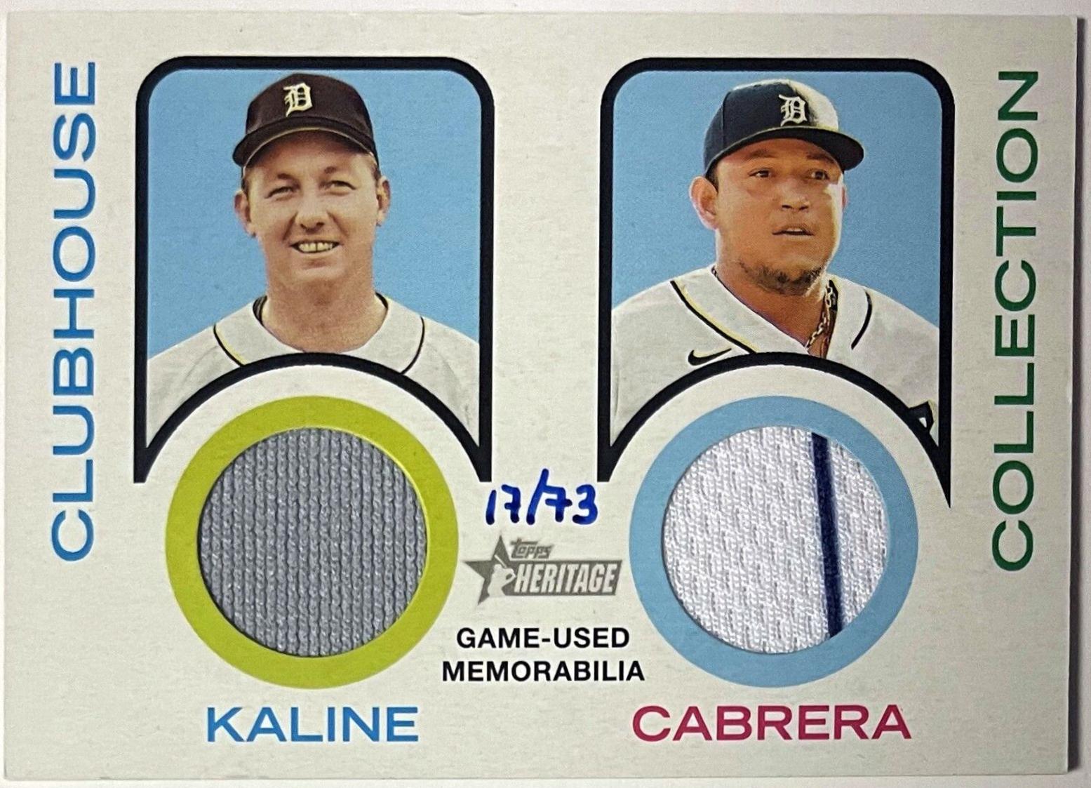 Miguel Cabrera, Al Kaline #CCD-KC