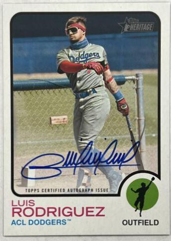 Luis Rodriguez [Autograph] #206