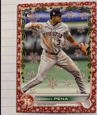 Jeremy Pena [Red] #HW129