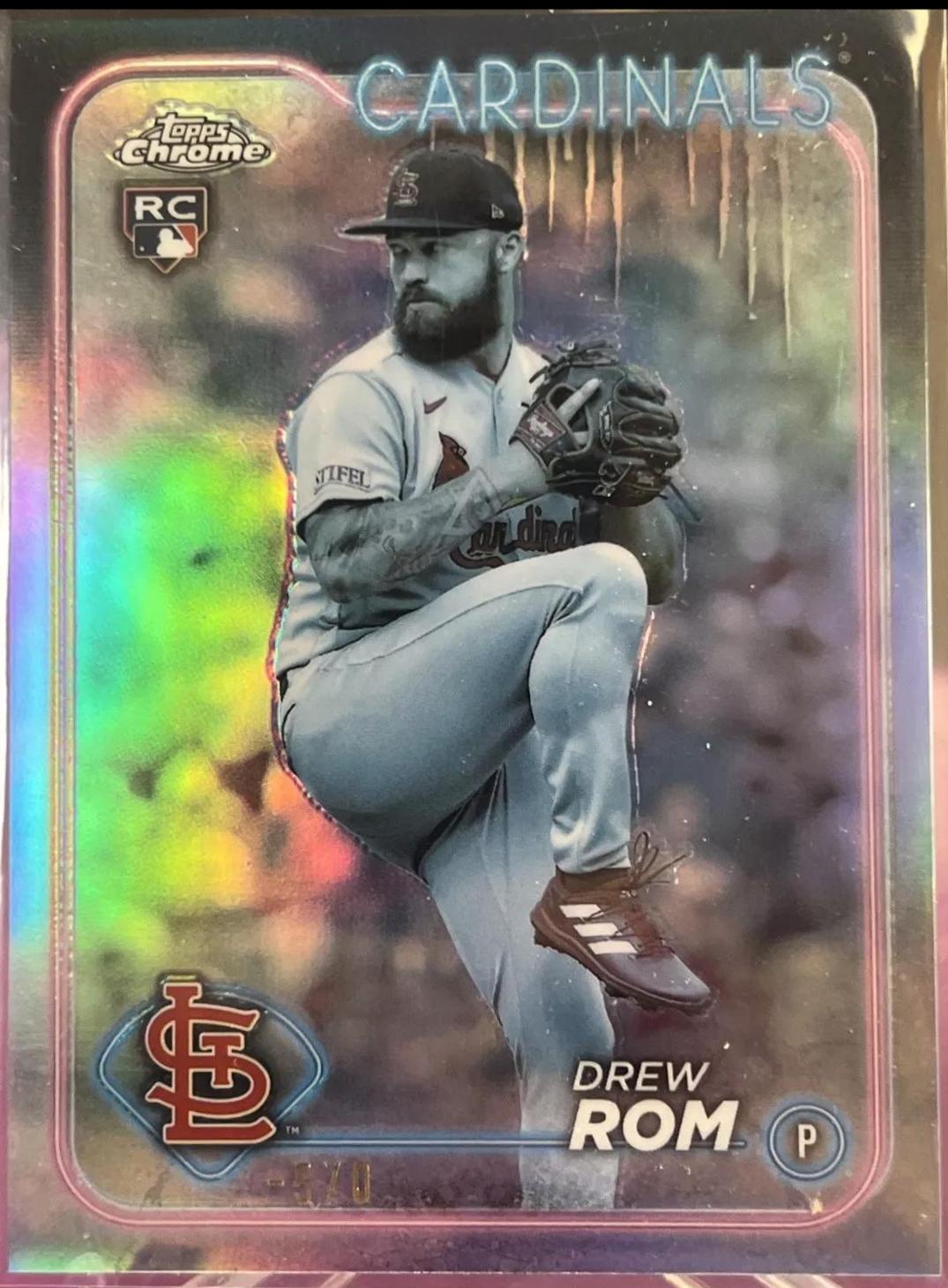 Drew Rom [Frozen Refractor] #195