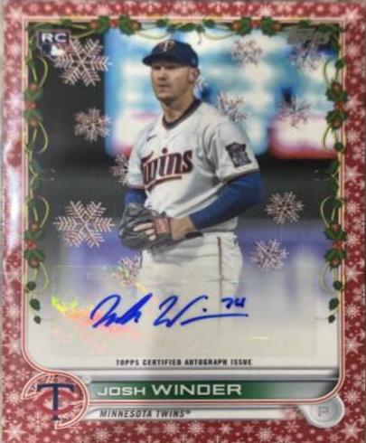 Josh Winder [Red Metallic] #WHA-JW