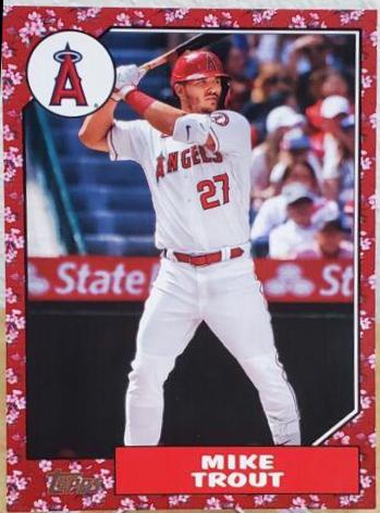 Mike Trout [Red] #87B-24