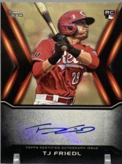 TJ Friedl [Gold] #TJA-TF