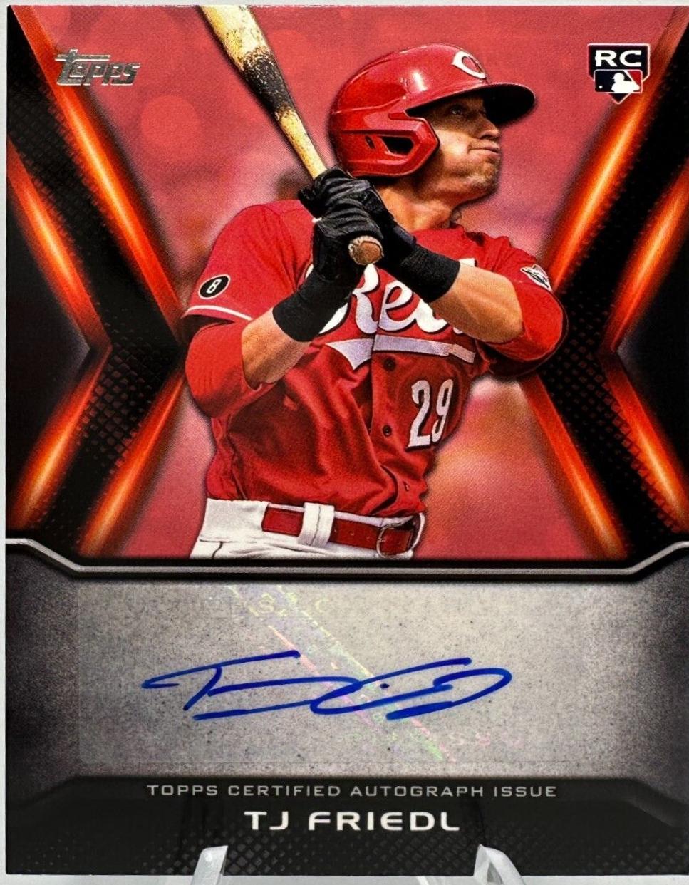 TJ Friedl [Red] #TJA-TF