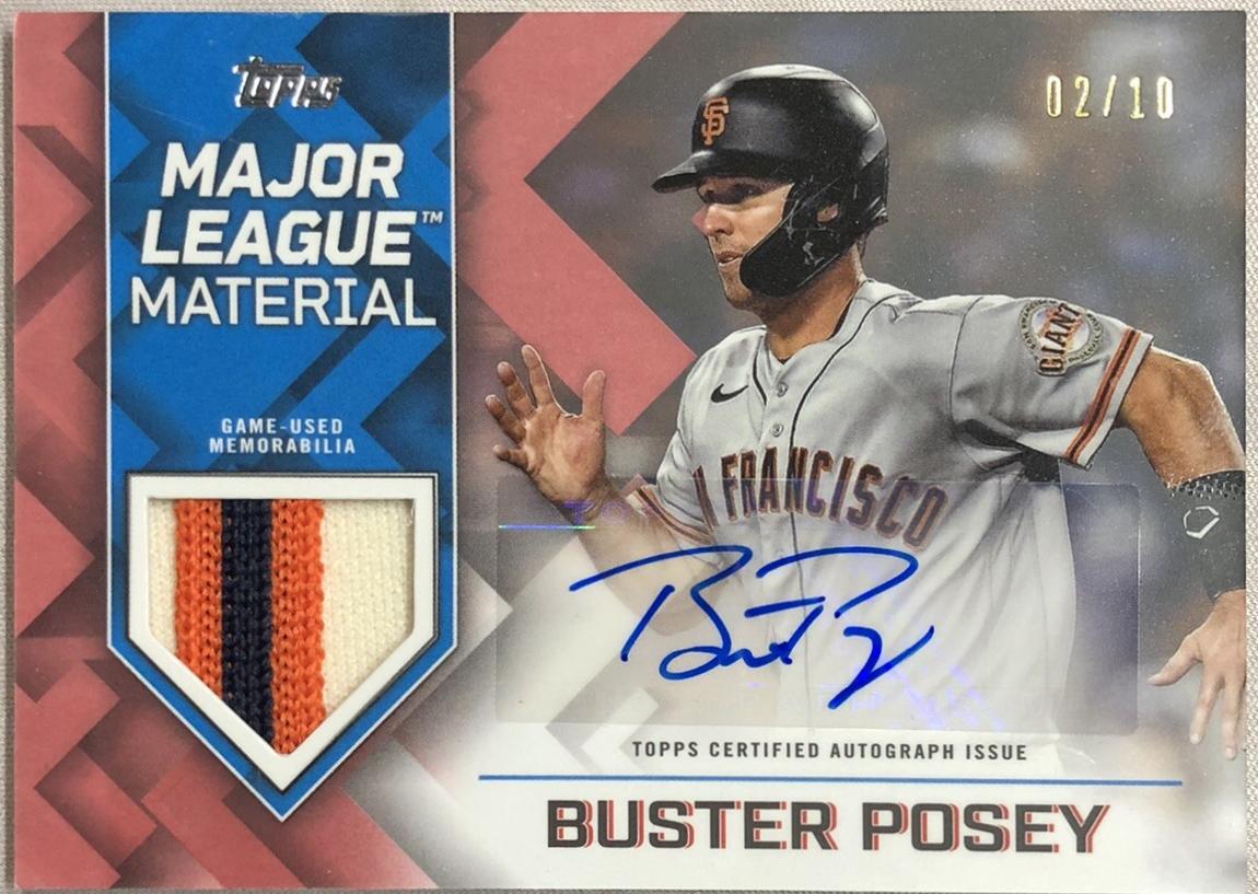 Buster Posey [Red] #MLMA-BP