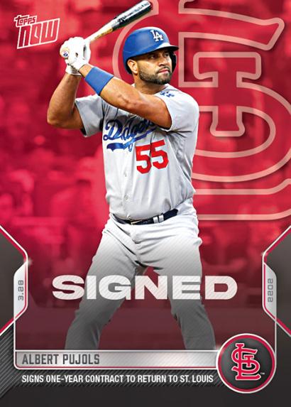 Albert Pujols #ST-15