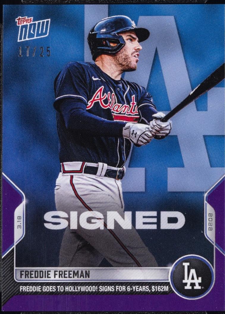 Freddie Freeman [Purple] #ST-9