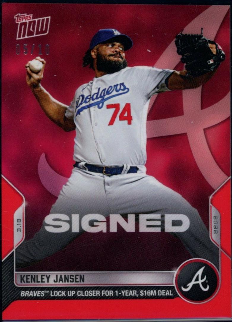 Kenley Jansen [Red] #ST-10