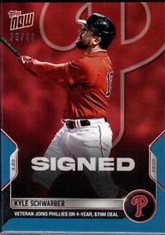 Kyle Schwarber [Blue] #ST-11