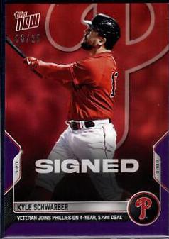 Kyle Schwarber [Purple] #ST-11