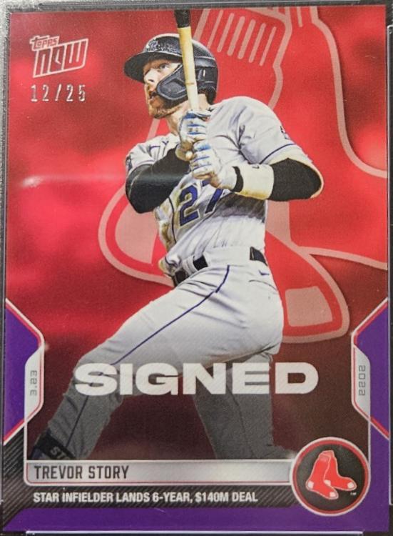 Trevor Story [Purple] #ST-14