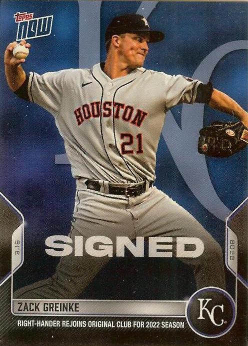 Zack Greinke #ST-7