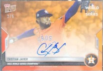 Cristian Javier [Autograph] #WS-6E
