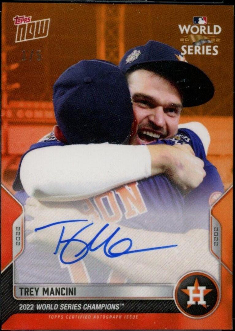 Trey Mancini [Autograph] #WS-15E