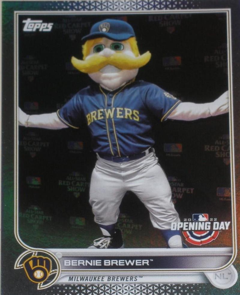 Bernie Brewer [Rainbow Foil] #M-12