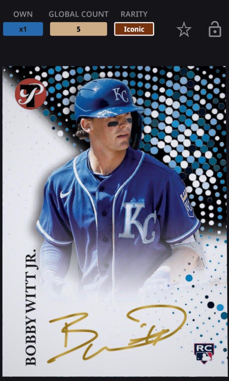 Bobby Witt Jr. #PA-BWJ