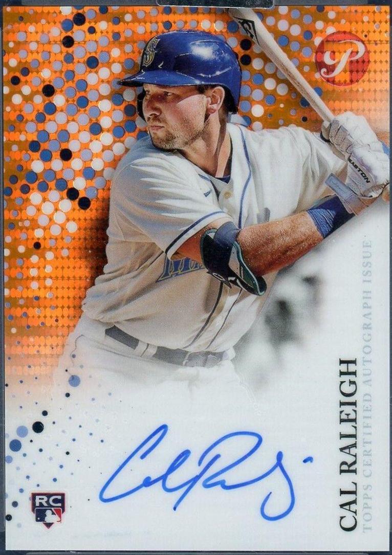 Cal Raleigh [Orange Refractor] #PA-CRA