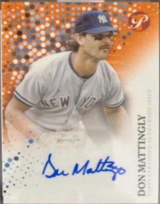 Don Mattingly [Orange Refractor] #PA-DMA