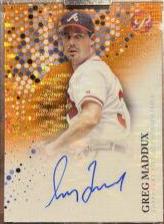 Greg Maddux [Orange Refractor] #PA-GM