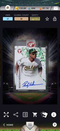 Rickey Henderson #PA-RHE