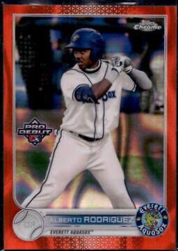 Alberto Rodriguez [Orange Lava Refractor] #PDC-183