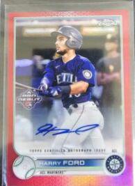 Harry Ford [Autograph Red Refractor] #PDC-179