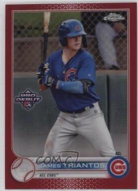 James Triantos [Red Refractor] #PDC-1