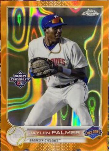Jaylen Palmer [Orange Lava Refractor] #PDC-123